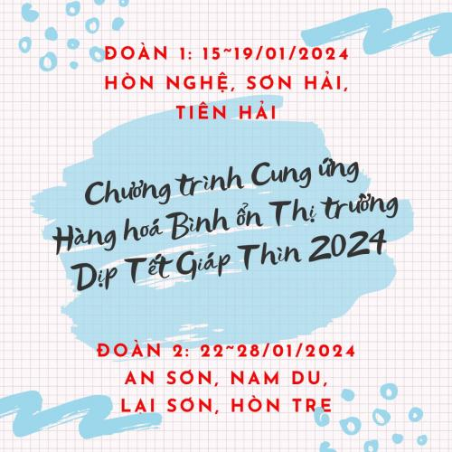 Kiên Giang Triển Khai Chương Trình Cung Ứng Hàng Hóa Bình Ổn Thị Trường Dịp Cuối Năm 2023 Và Tết Nguyên Đán Giáp Thìn Năm 2024